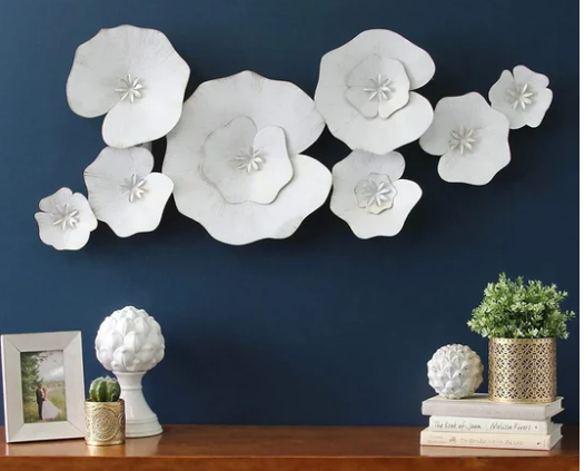 Lily Pad Metal Wall Décor
